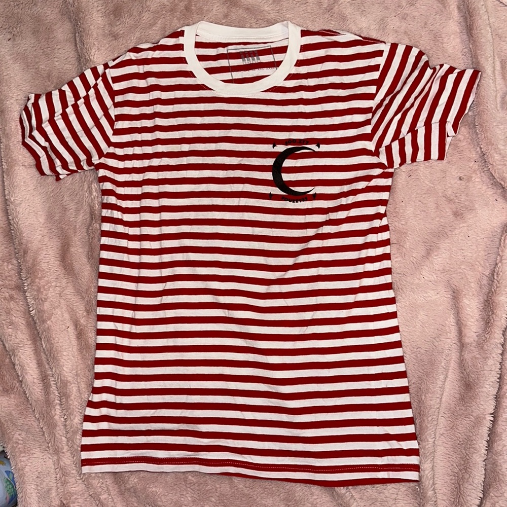 Soo.zyy x Four eyes collab striped shirt